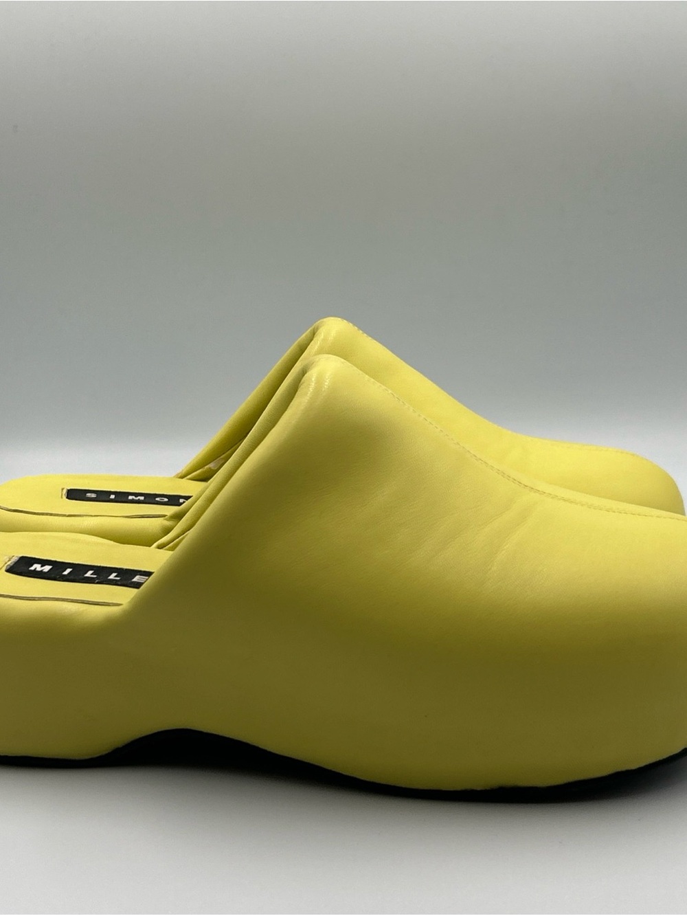 Simon Miller Yellow Slip-On Clogs